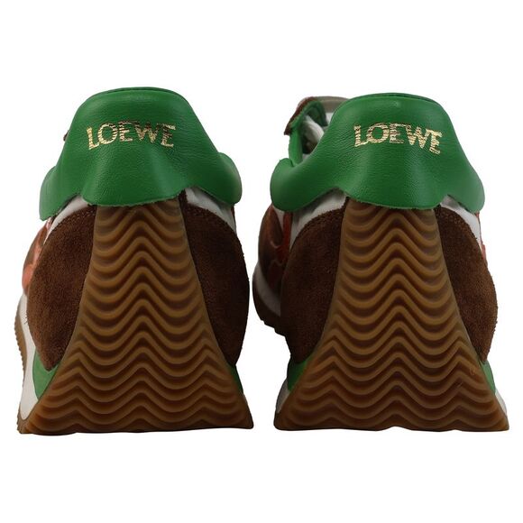 Loewe Flow Runner Sneakers in Multicolor Suede and Nylon - Picture 6 of 12